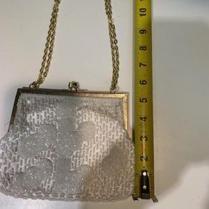 Vintage White Clutch